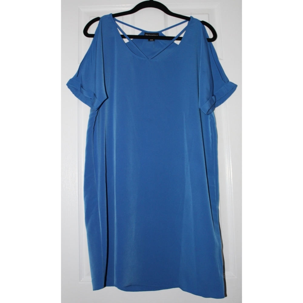 Blue Shirt Dress